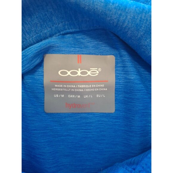 OObe Hydrovent PoloShort Sleeve Shirt Mens Medium Blue - Picture 5 of 9